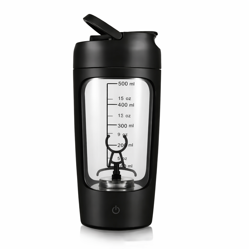 Botella agitadora electrónica portátil