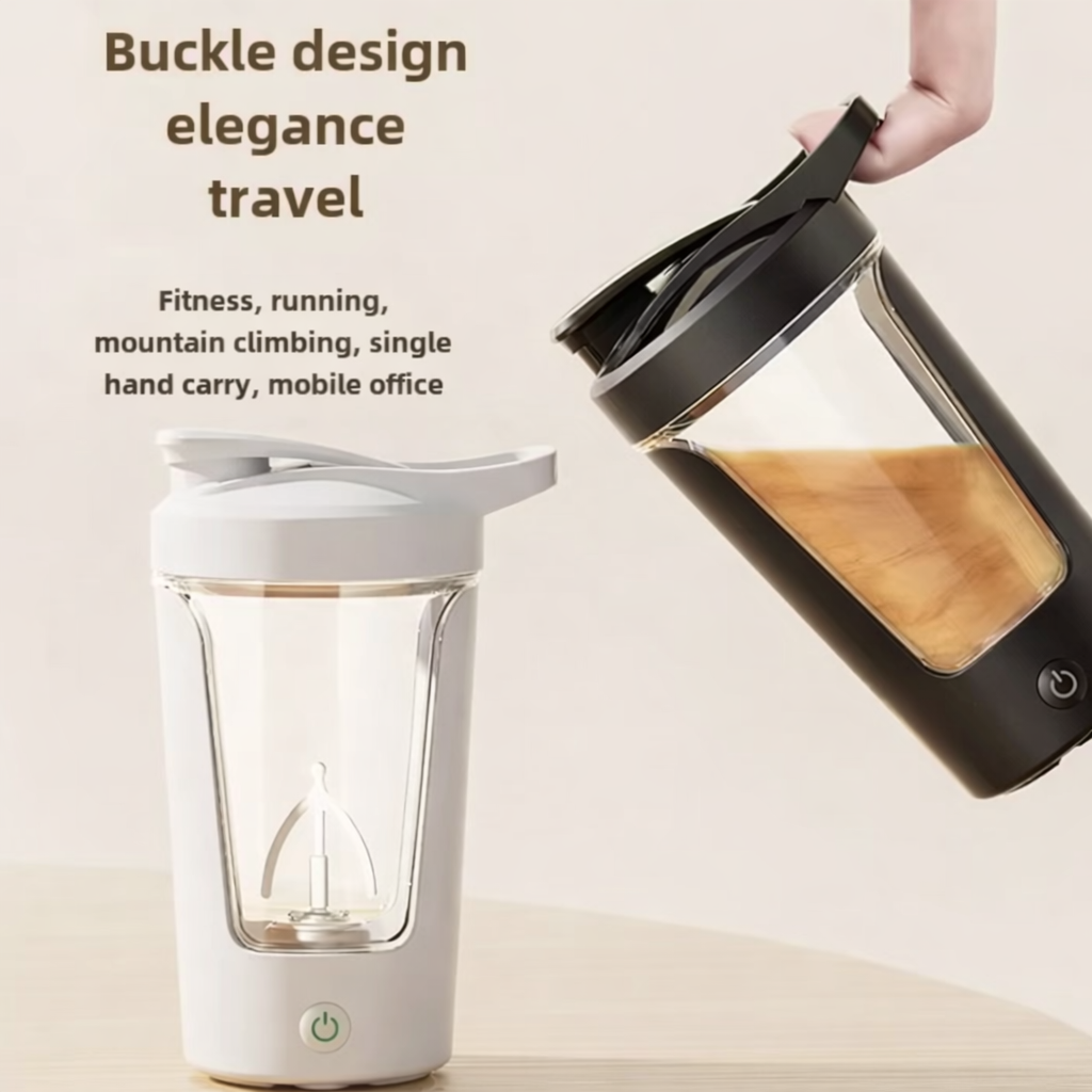 Botella agitadora electrónica portátil