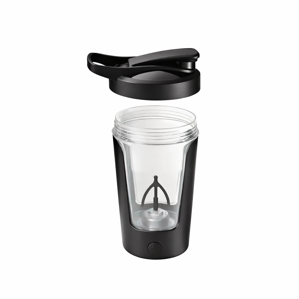 Botella agitadora electrónica portátil