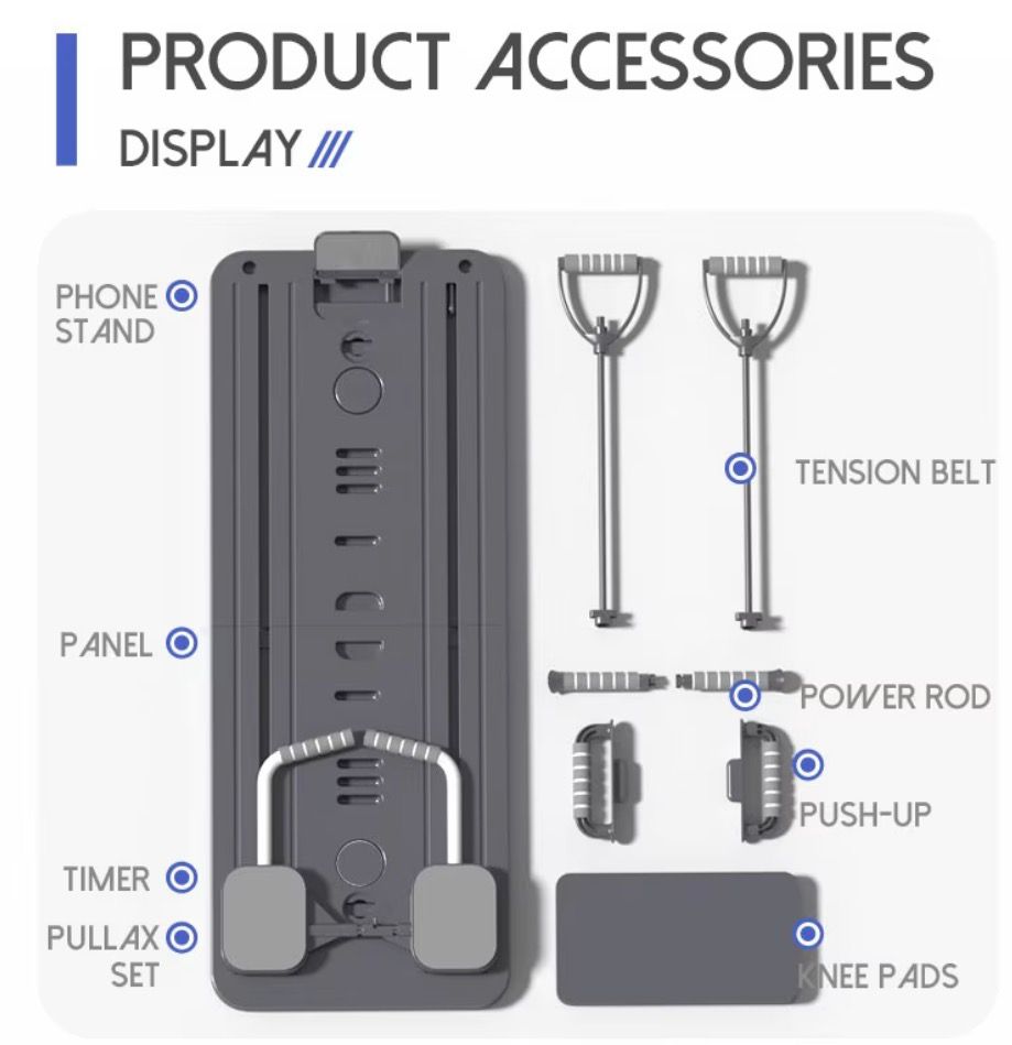 Tabla de pilates plegable